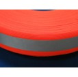 Reflexní páska kombinovaná oranžová 50mm